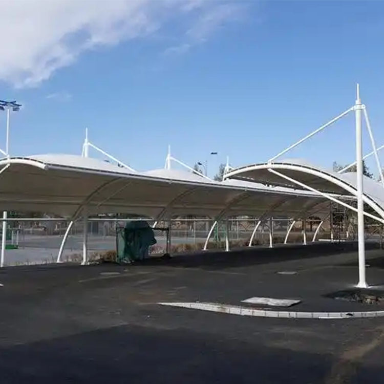 鄂尔多斯膜结构电动车棚