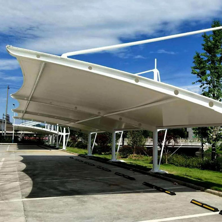 鄂尔多斯膜结构汽车棚